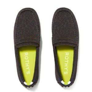 Rothy’s Chocolate Spot Drivers, size 11